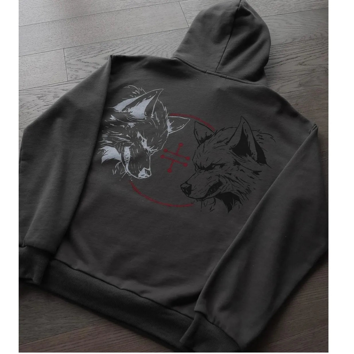 Womens Clothing Hoodie Sweatshirt Anime Style Tops Pullover Long Sleeve