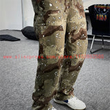 2024 new american vintage direct casual functional work pants heavy duty washed outdated logging pants desert camo high street unique default style 2970