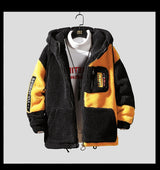 Bomber fleece nan vintage oversized quilted