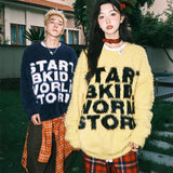 Alternative skateboarding hoodie with underground scene influence