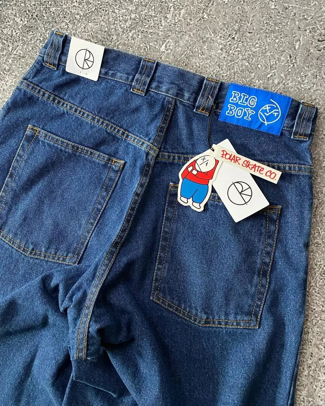 hip hop streetwear big boy jeans y2k embroidery pattern retro blue baggy jeans pants men women fashion pants clothing urban skinny jeans