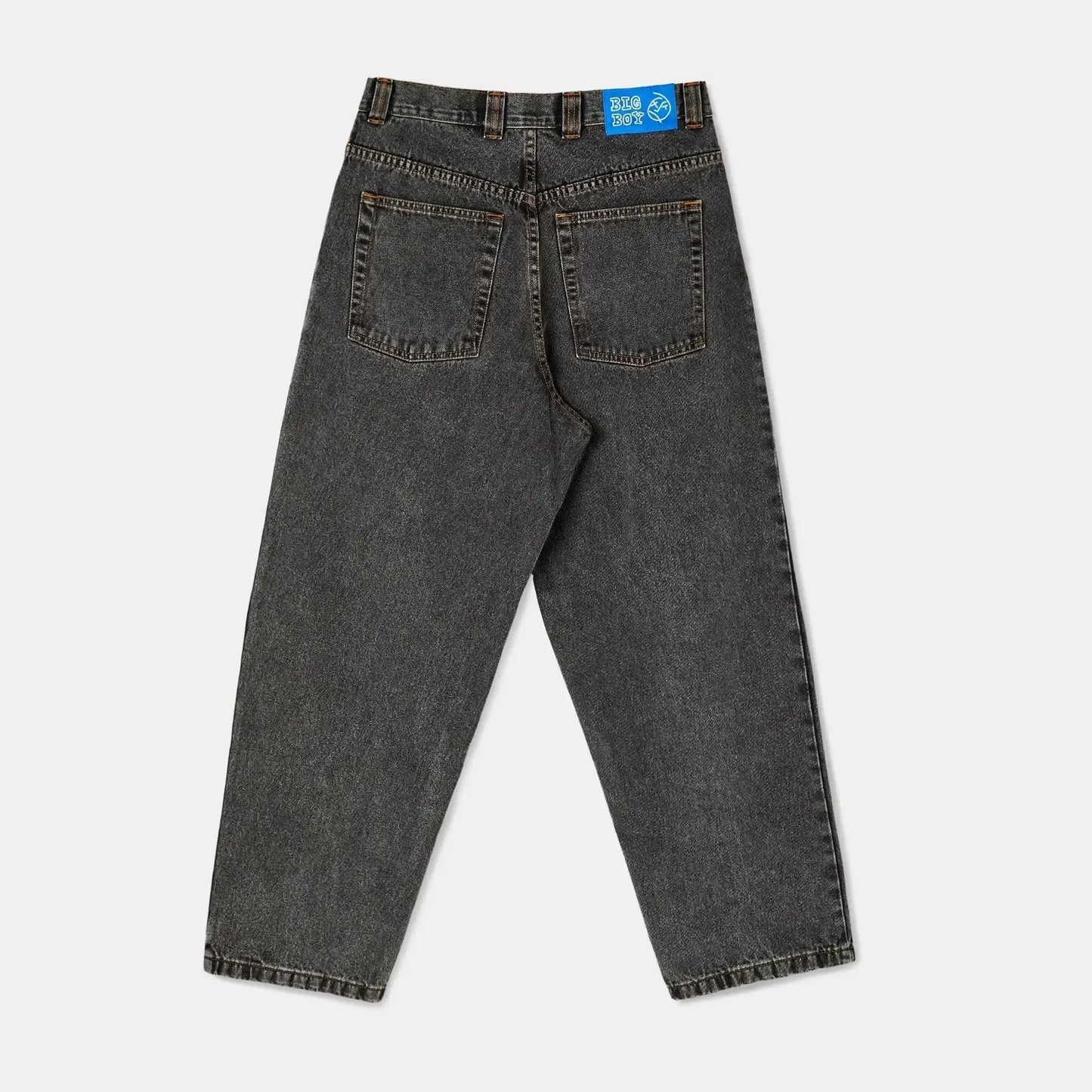 hip hop polar big boy jeans streetwear cartoon embroidery y2k pants vintage blue baggy jeans mens womens high waist wide trouser unique jeans style 5258