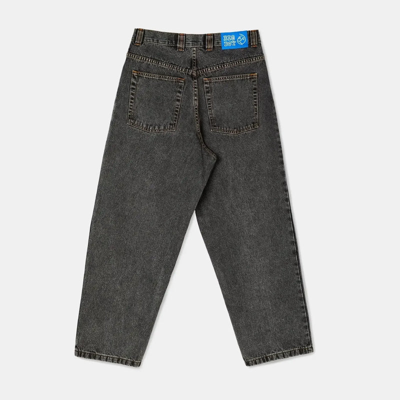 hip hop polar big boy jeans streetwear cartoon embroidery y2k pants vintage blue baggy jeans mens womens high waist wide trouser unique jeans style 5258