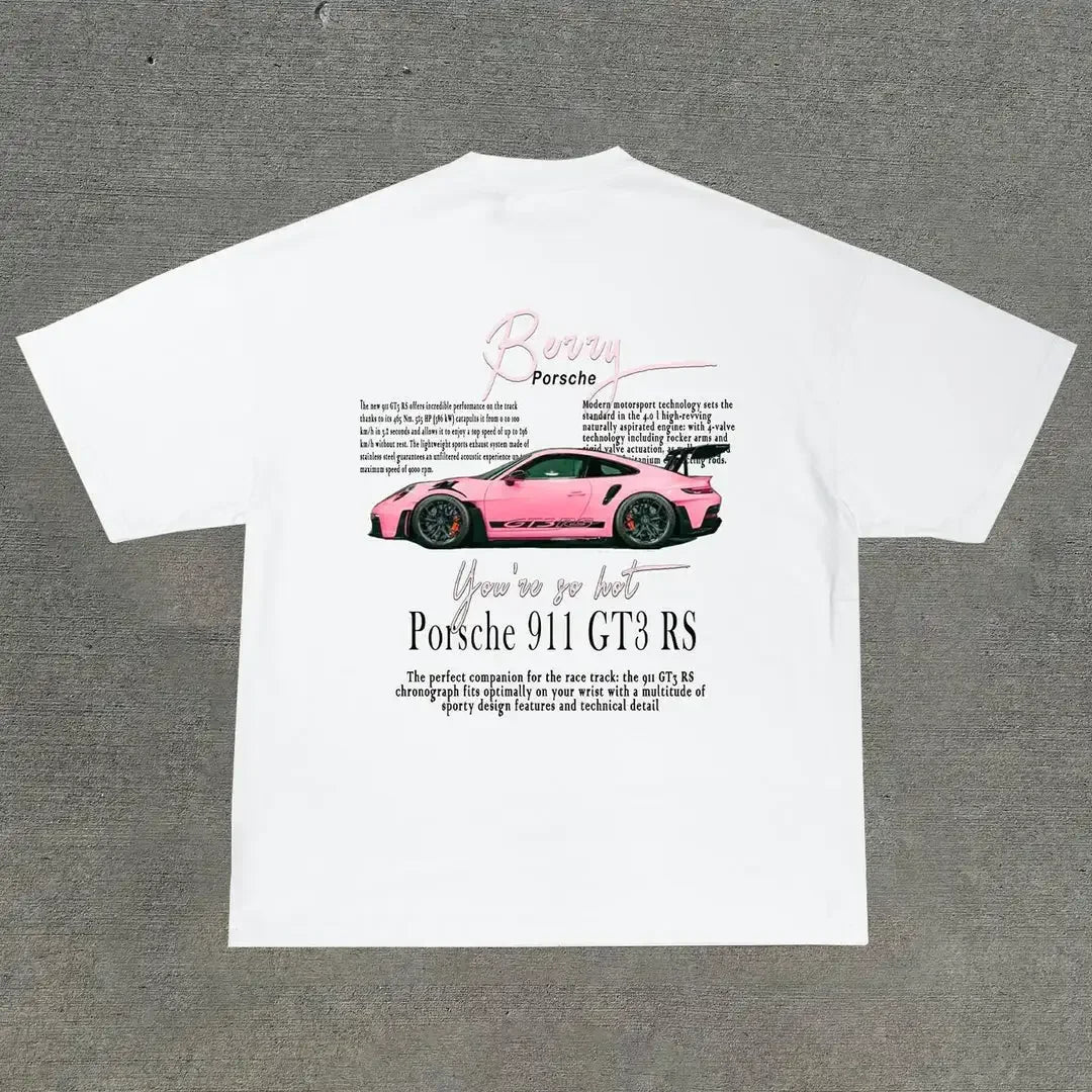 Harajuku Anime panel – Harajuku Streetwear American Hiphop Graphic T Shirts Print O