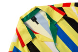 Dark Icon Full Printed Hawaiian Shirt Men Long Sleeve Turn-down Collar Shirts for Men
