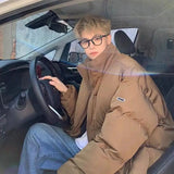 Bread Coat American Retro Cotton Coat Mens Harajuku Winter 2024 New Lo