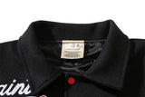 Hooded zip-up minimalist high fashion bomber urban
