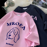Anime Vintage print – Cartoon Graphic Tshirt Kawaii Oversized Tee Shirt Retro Cute