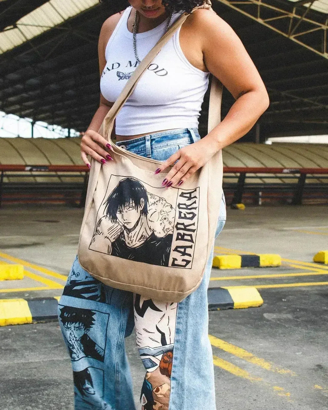 harajuku high street y2k baggy jeans punk popular print wide leg denim pants jeans streetwear trouser men clothing unique jeans style 2181