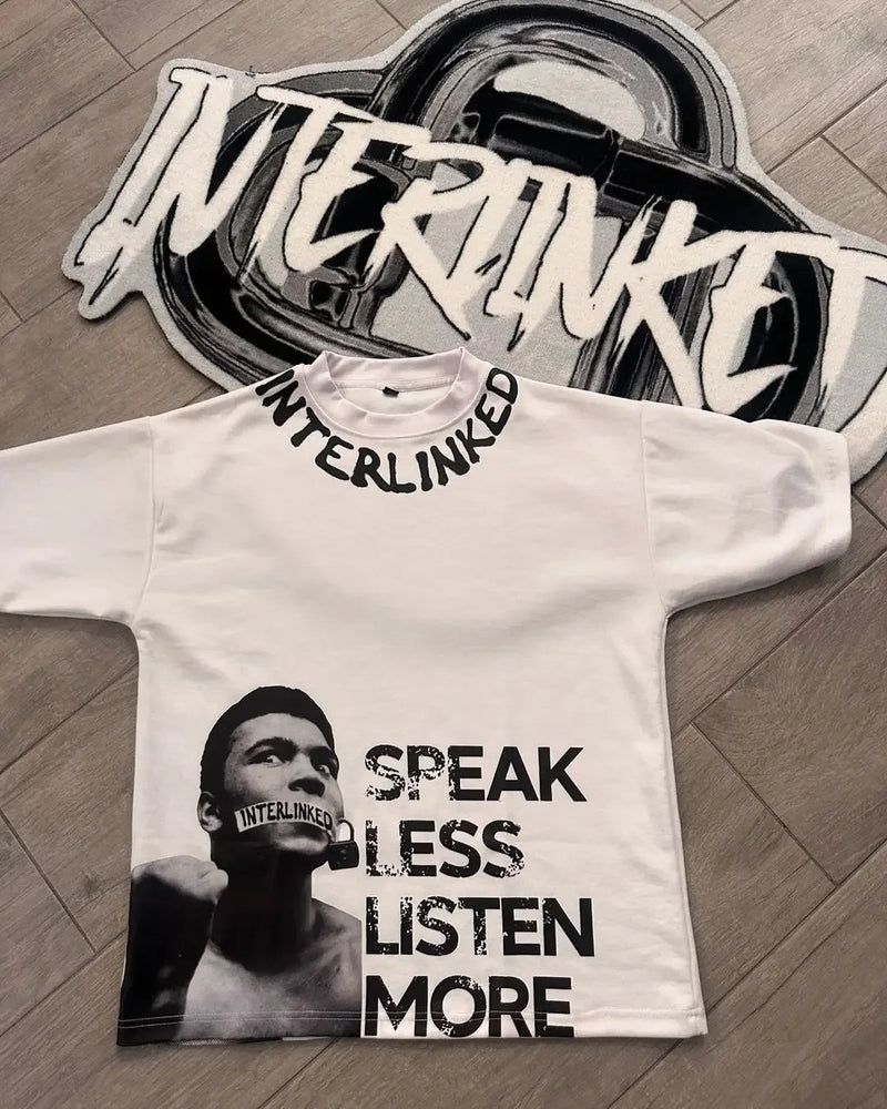 Sadcore Streetwear – American Sweetheart Graphic T Shirts Oversized Y2K Top – Edgy Streetwear for All Genders