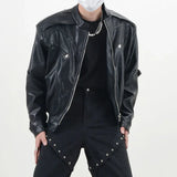 minimalist street zip-up, streetwear for men, fall streetwear outfit, oversized style, layered fashion, modern aesthetic, graphic detail