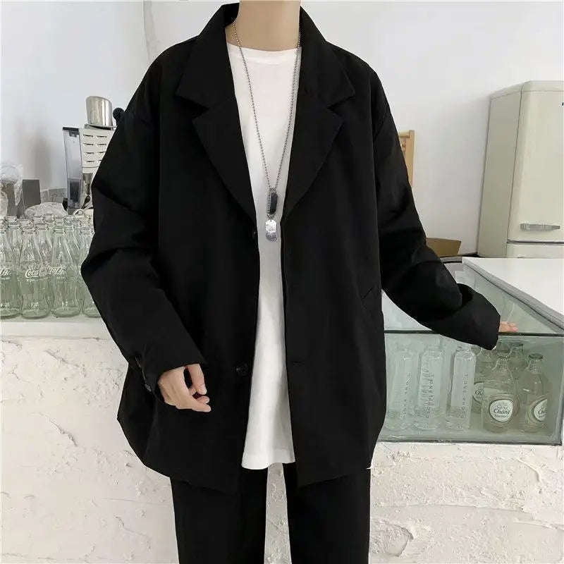 grunge winter jacket, layered citywear - comfortable cotton fit with bold prints
