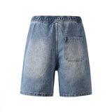 frog drift fashion street style best quality loose simple casual clothing streetwear drawstring pants jeans shorts for men women stacked flare jeans