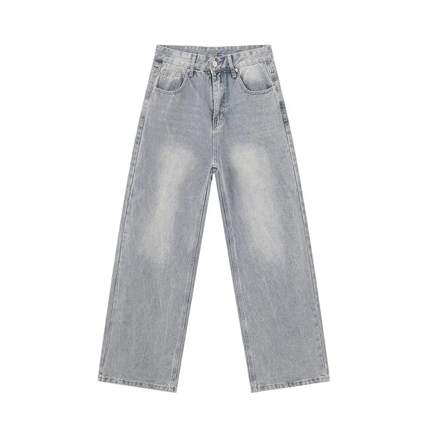 vintage baggy jeans mens streetwear hip hop loose blue denim pants hi street luxury designer jeans trousers man unique jeans style 4475