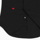 New 2022 Luxury Men Classic Embroidered bee stripe Fashion Cotton Casual Shirts Shirt High Quality Short Sleeves A68