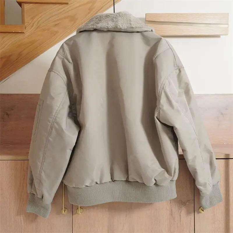leather varsity coat, fall winter style, men's streetwear fashion, oversized urban jacket, high quality cold-weather coat
