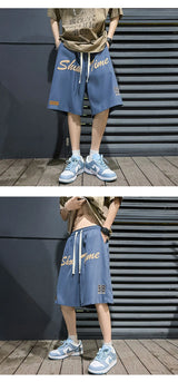 fashion basketball men shorts sports running gym pants summer casual man pants korean fashion mens clothing daily sweatpants unique joggers style 4289