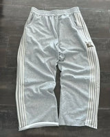 korean style fashionable loose pants high waisted couple y2k straight leg pants sporty and minimalist striped casual pants menswear bottoms