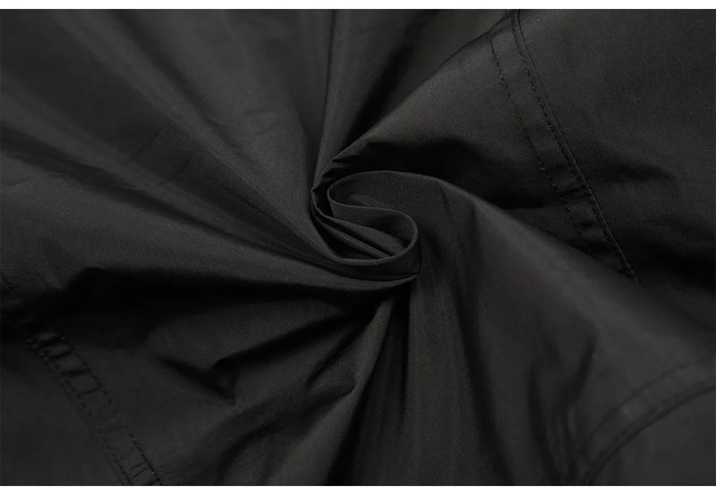New 2023 Mens Undermycar Armor zipper Parkas Windproof hooded Jacket Tatting Multiple pockets outdoor Wear size 1 2 3 #463