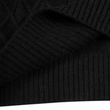grunge pullover streetwear, modern knitwear, cozy fashion fit, stylish street outfit, modern aesthetic appeal