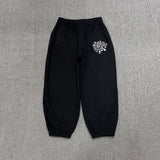 high street letter print fleece joggers sweatpants for men and women solid baggy casual trousers oversized loose sport pants unique joggers style 4528