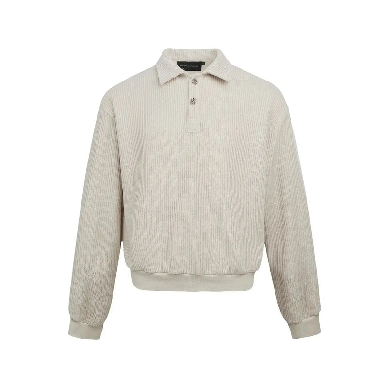 minimalist knit jumper, daily wear essential, trendy urban fashion top for men, layered streetwear look