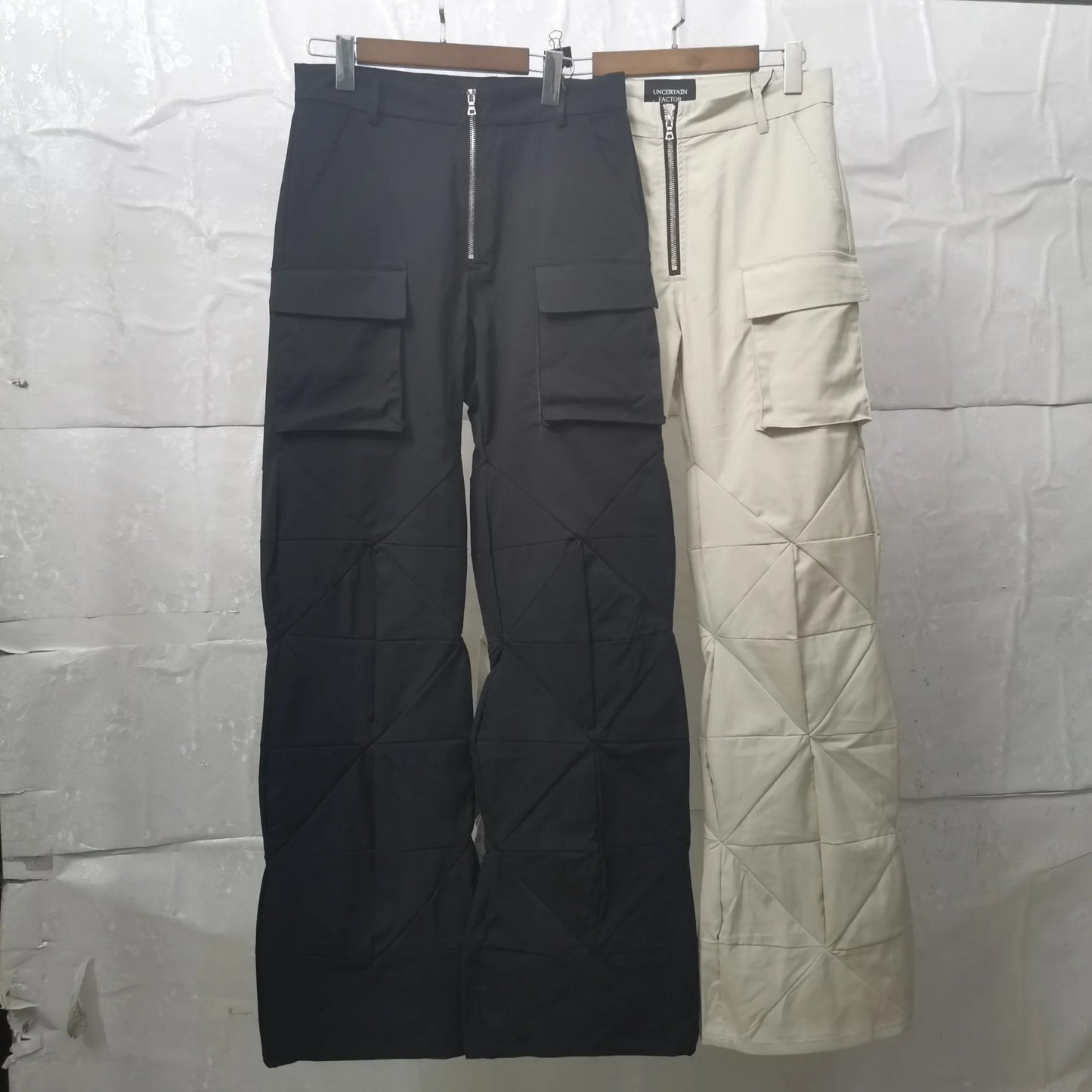 high new men 2023 cotton uncertain diamond factor comfortable cotton pockets parkour sweat casual pants sports cargo 386 unique cargo style 2252