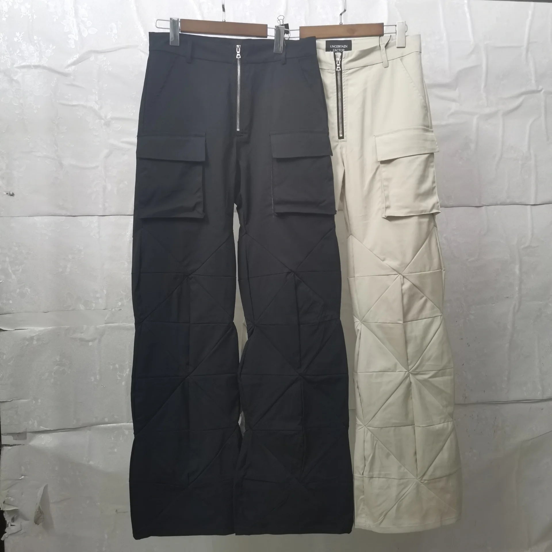 high new men 2023 cotton uncertain diamond factor comfortable cotton pockets parkour sweat casual pants sports cargo 386 unique cargo style 2252