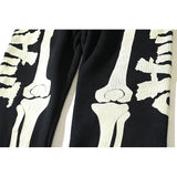 kapital bone elephant print mens american retro sports pants urban fashion pants