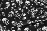 New 2021 Men luxurious classic Skull Head Fashion Cotton Casual Shirts Shirt high quality Pocket Long-sleeves S 2XL #D232