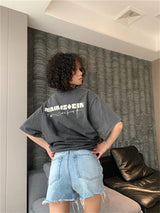 skatercore oversized shirt featuring vtg germany rock band retro portrait print washed old casual oversize cotton high street tops t shirts