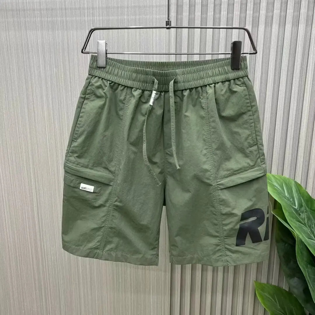 2024 Men Short Running Fitness Shorts men Summer Gyms Workout Male Breathable