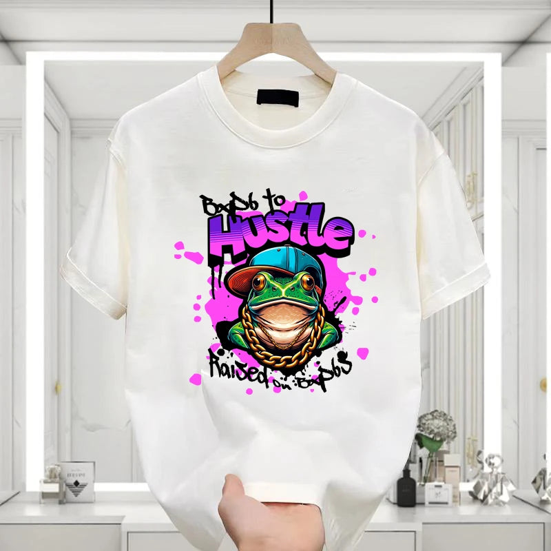 Gothic Oversized shirt – Trendy Graphic T Shirt Men Summer Cotton T Shirt Loose Sport