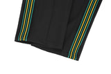 blackish green pants men woman 1 1 best quality side edge weaving embroidery logo drawstring loose casual new trousers unique default style 4970