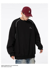 2025 Spring Autumn Sweatshirt Men Women Streetwear Fashion Loose Casua