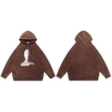 sadcore chrome print featuring kanye foam letter printing hoodie pullovers urban mens streetwear fleece hooded hoodies oversized winter unisex warm clothing