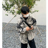 techwear zip bomber, urban street style, mens fashion