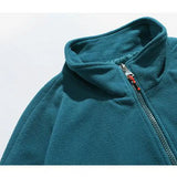 spring and autumn new fleece knitted coat mens loose couple suit versatile high street style relaxed fit trousers