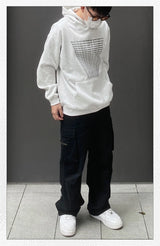 2024 Korean Fashion Pullover – Autumn Mens Y2K Letter Printed Goth Hoodies New American Streetwear Hooded Sweatshirts Hip Hop Fashion Pullover Retro Hoody | Zip Knit Drop #142