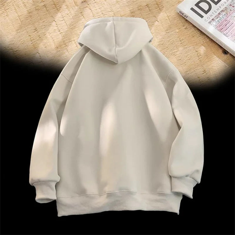 Autumn Kawaii Skateboard Graphic Hoody Mens New In Cotton Fleece Retro