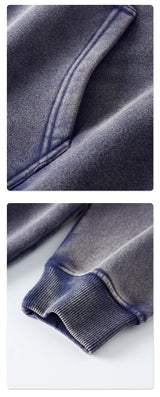 Batik Fleece Zippered Hoodie | Skatercore Style Hoodie
