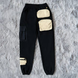 urban streetwear cactus jack cargo joggers pants harajuku hip hop multi pocket loose casual cargo sweatpants men baggy unique joggers style 5049