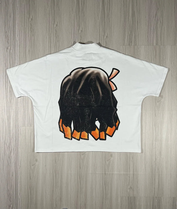 urban anime graffiti tee with pastel burst and manga explosion