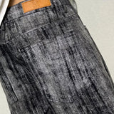 mens streetwear fashion hip hop vibe casual retro tie dyed denim pant jeans cityboy black gray straight jeans trousers unique jeans style 3046