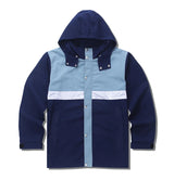 Graffiti quilted fleece zip-up windbreaker high fashion