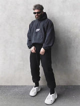 Kanye Donda Doves Music Surrounding Logo Printed Brushed Cotton Hoodie