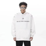 mens autumn hoodie set oversized high street hooded pullover hip hop straight leg jeans 2 piece 2023 street couple fashion suit denim street jeans