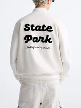 retro baseball varsity, layering staple, stylish modern outerwear, premium street look, trendsetting streetstyle