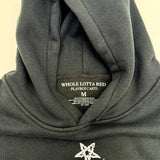 glitchcore chrome print featuring new hot 2024 ken carson merch playboi carti whole pullover hoodies hoody hooded sweatshirts velvet cotton thick 730