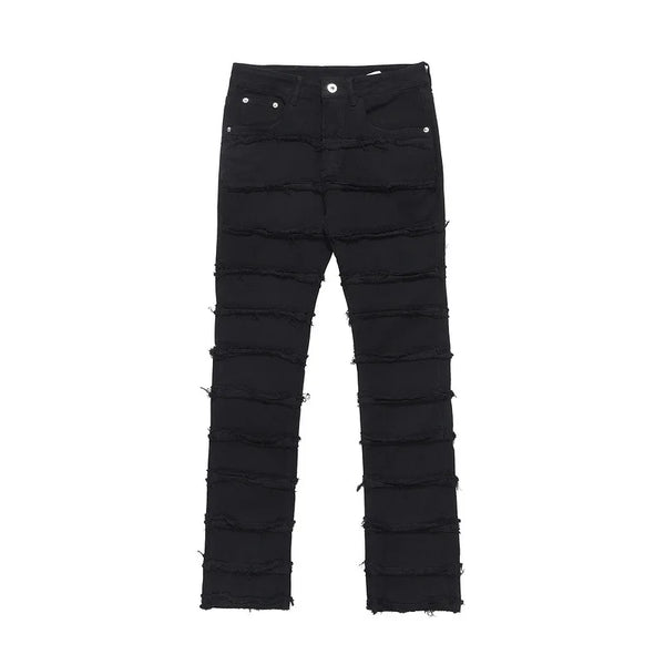 2023 brand new classic rick denim zipper slim fit straight pant jeans cotton denim pants comfort casual jeans m xxl 718 ripped baggy denim